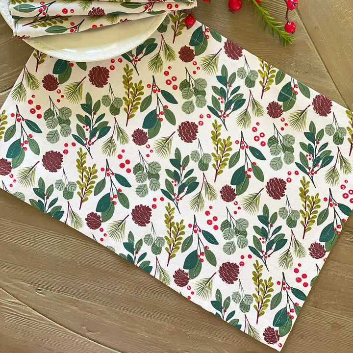 Holiday Greens Placemats