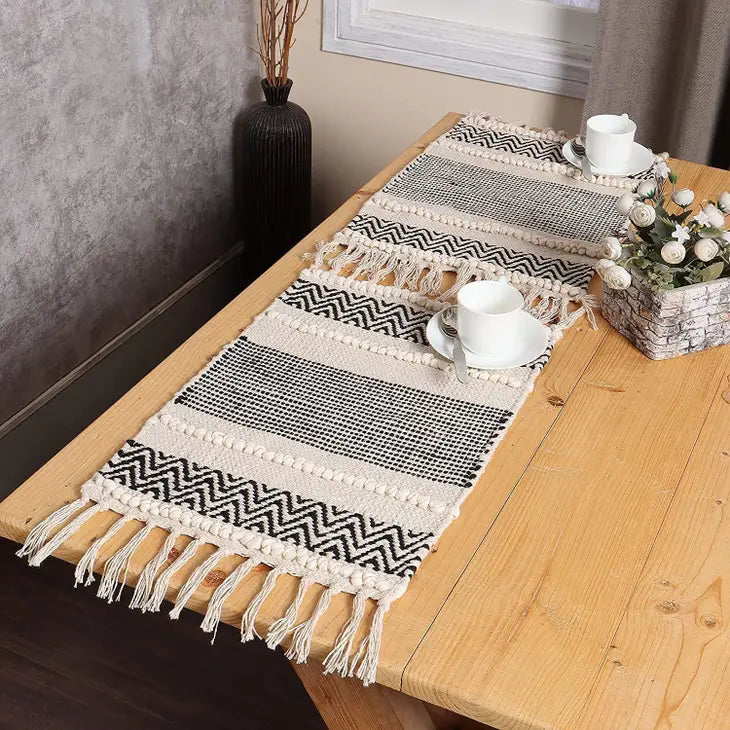 REDEARTH Placemats-Hand Woven Boho Style Set of 6