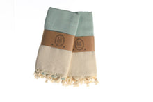 Load image into Gallery viewer, Diamond Turkish Cotton Kitchen Hand Towel
