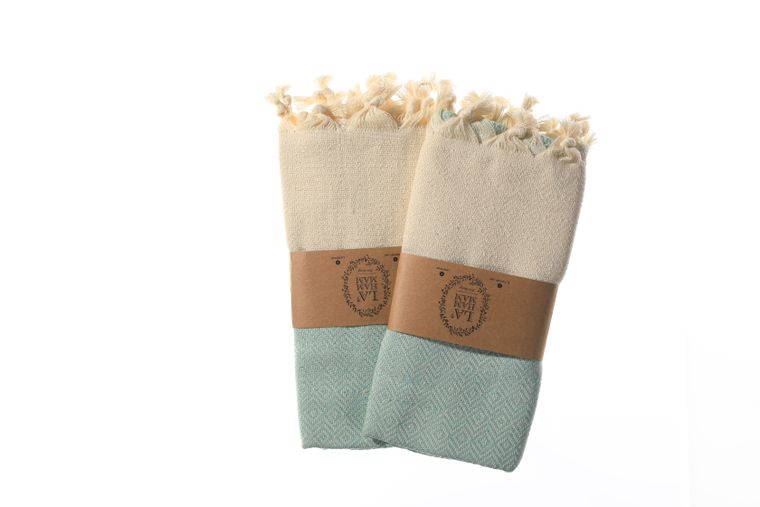 Diamond Turkish Cotton Kitchen Hand Towel