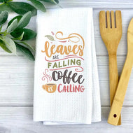 Coffee Fall Dish Towel
